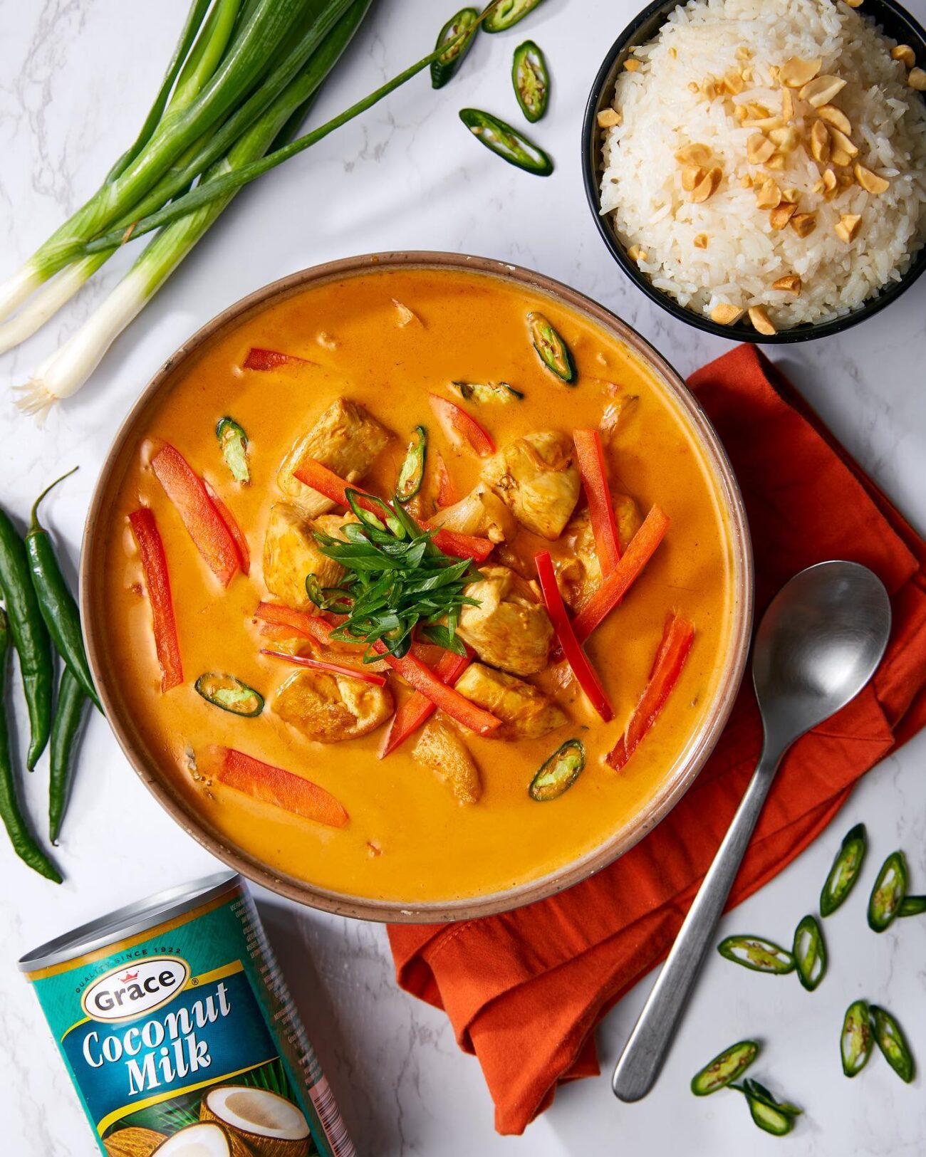Massaman curry coconut milk