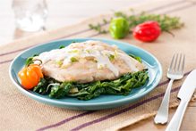 poached chicken breast