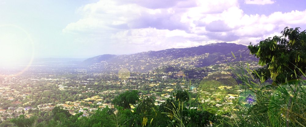 overlooking kingston jamaica