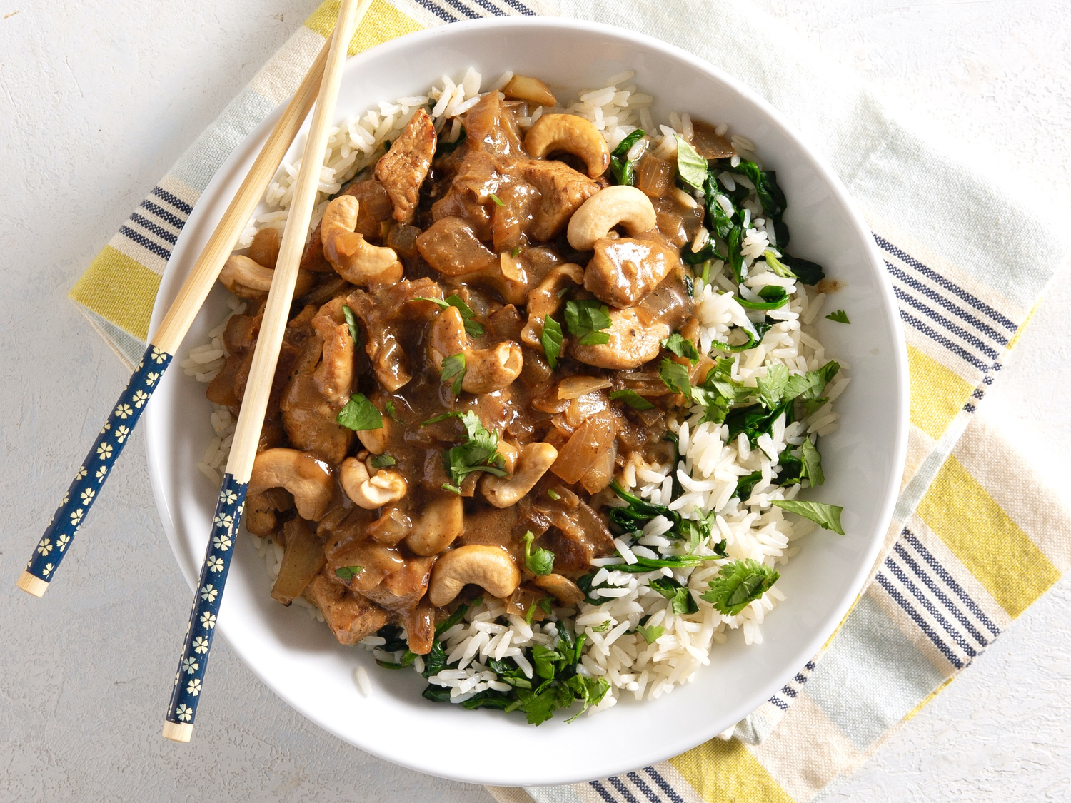 large coconutcashewchicken