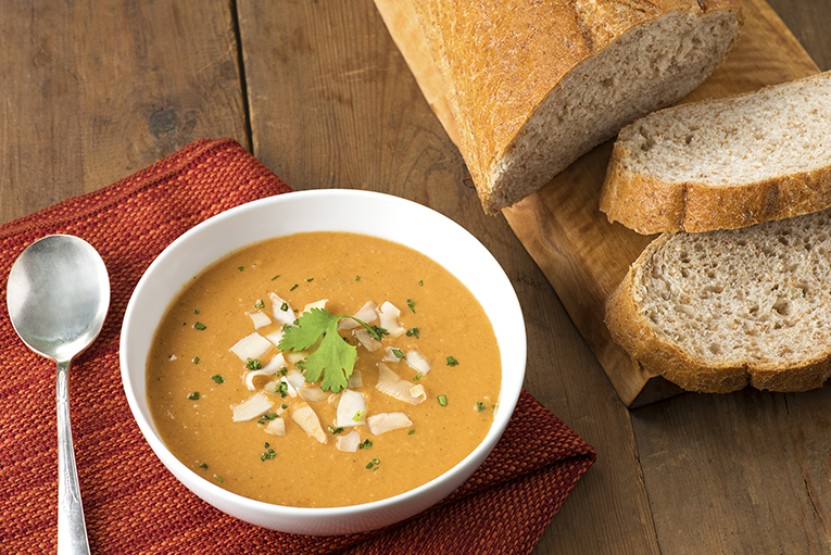 Tomato Coconut Soup